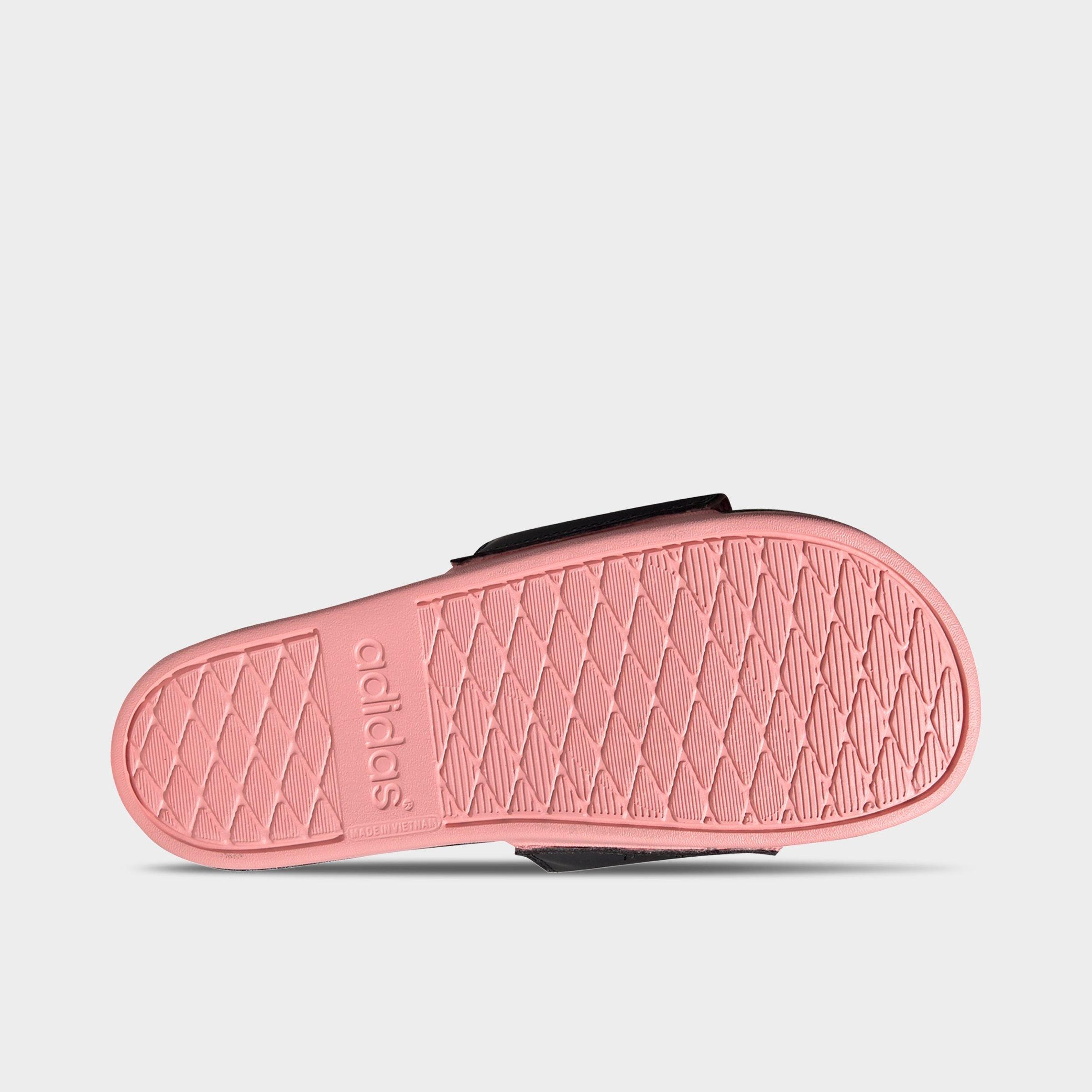 pink womens adidas slides