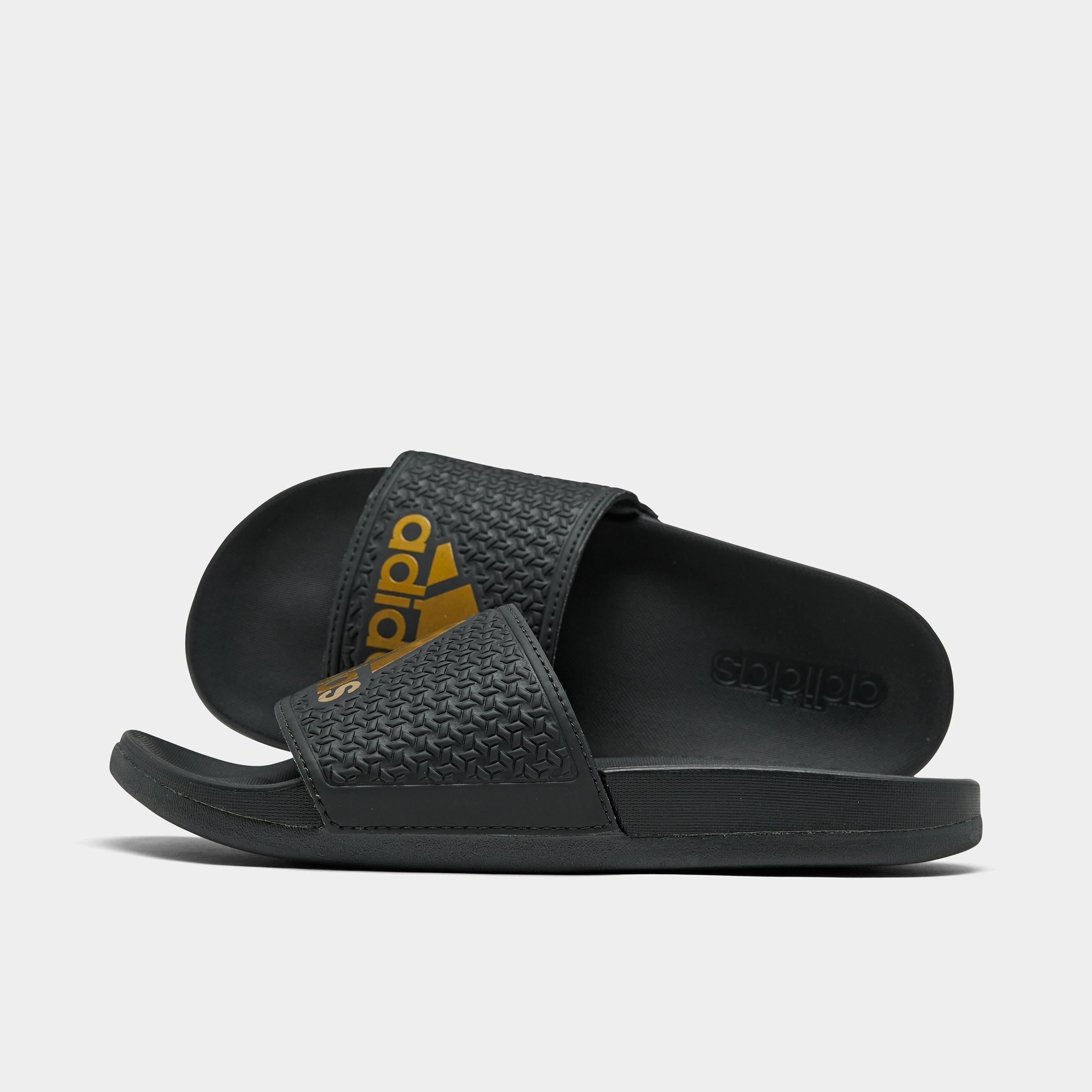 girls black slides