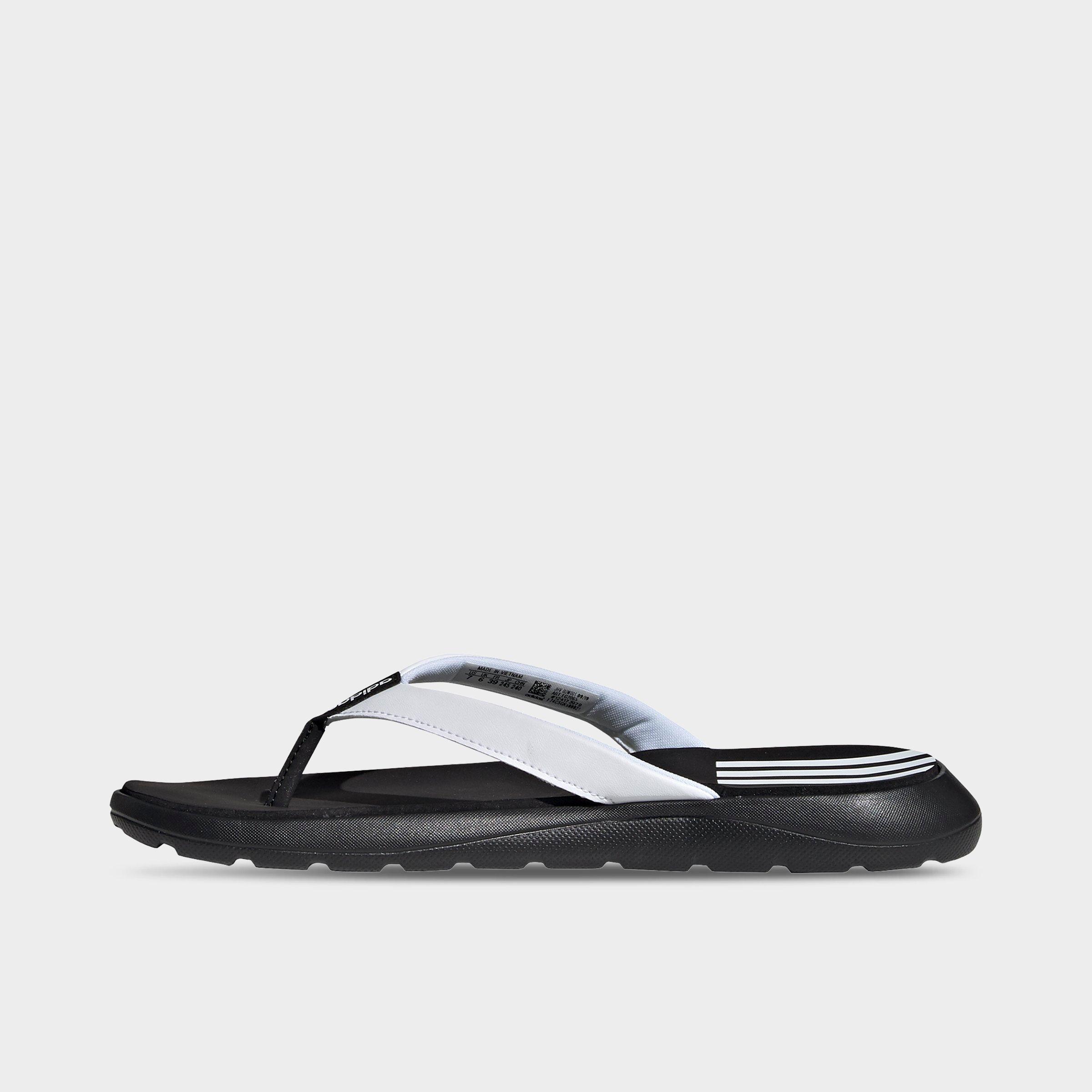 adidas toe post flip flops