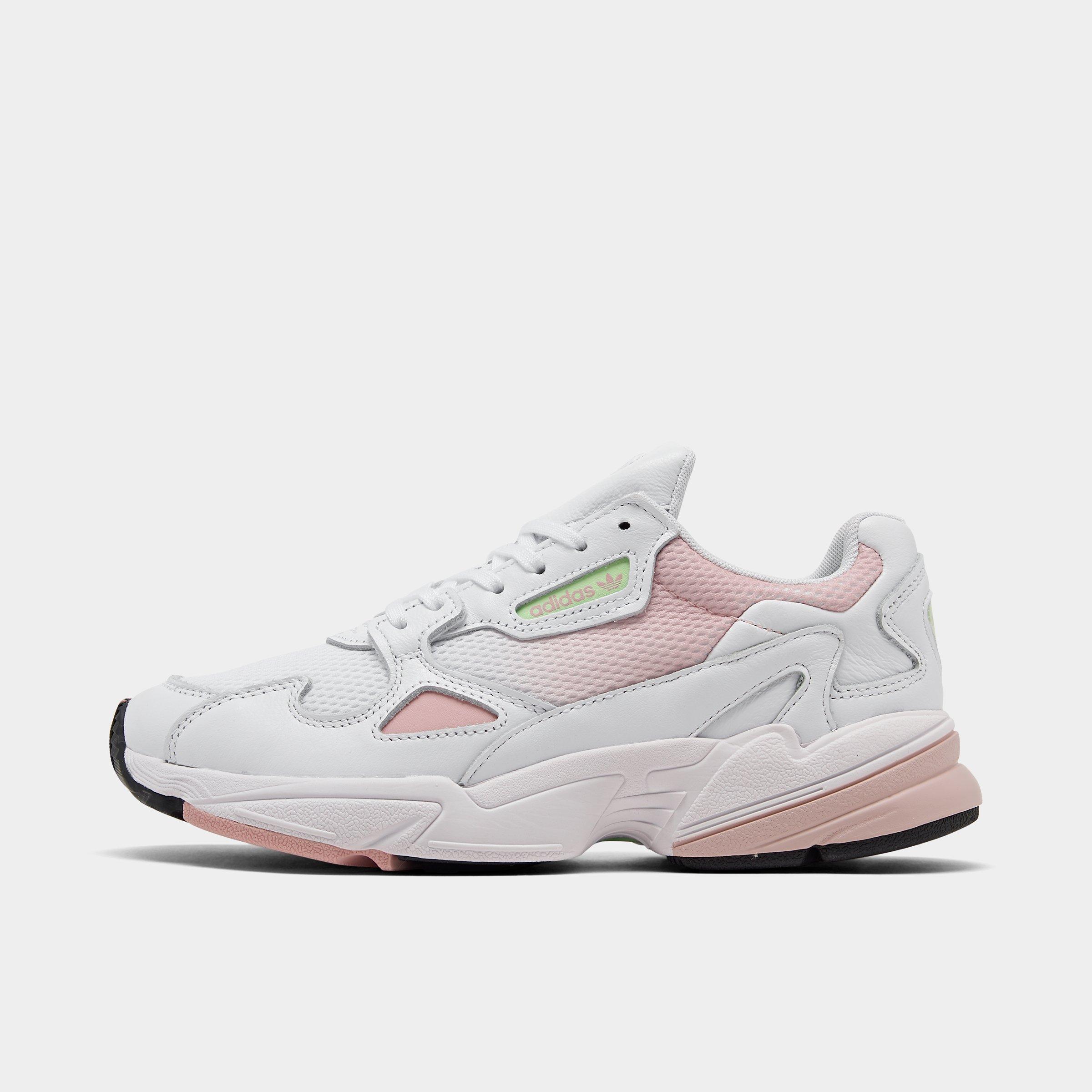 pink adidas falcon shoes