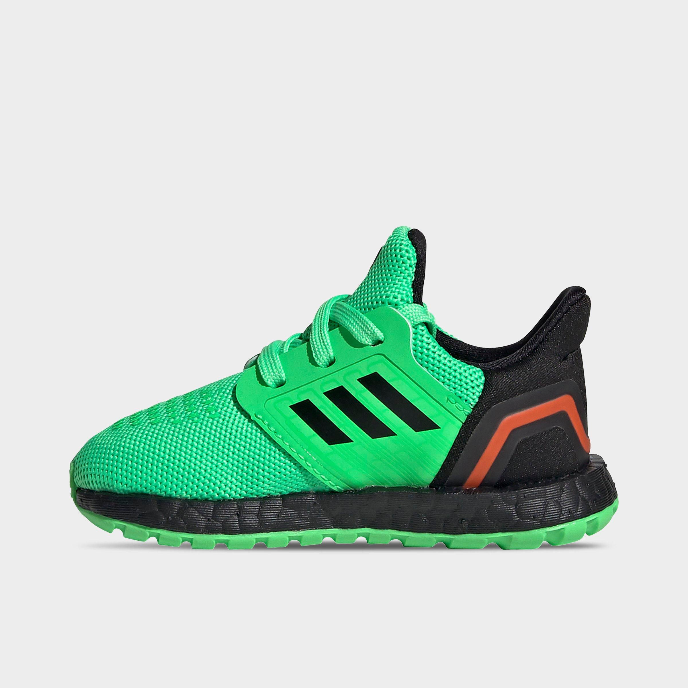 boys green running shoes