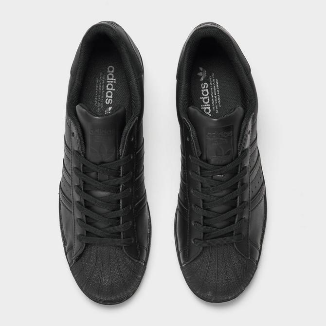 Adidas superstar shoes all on sale black