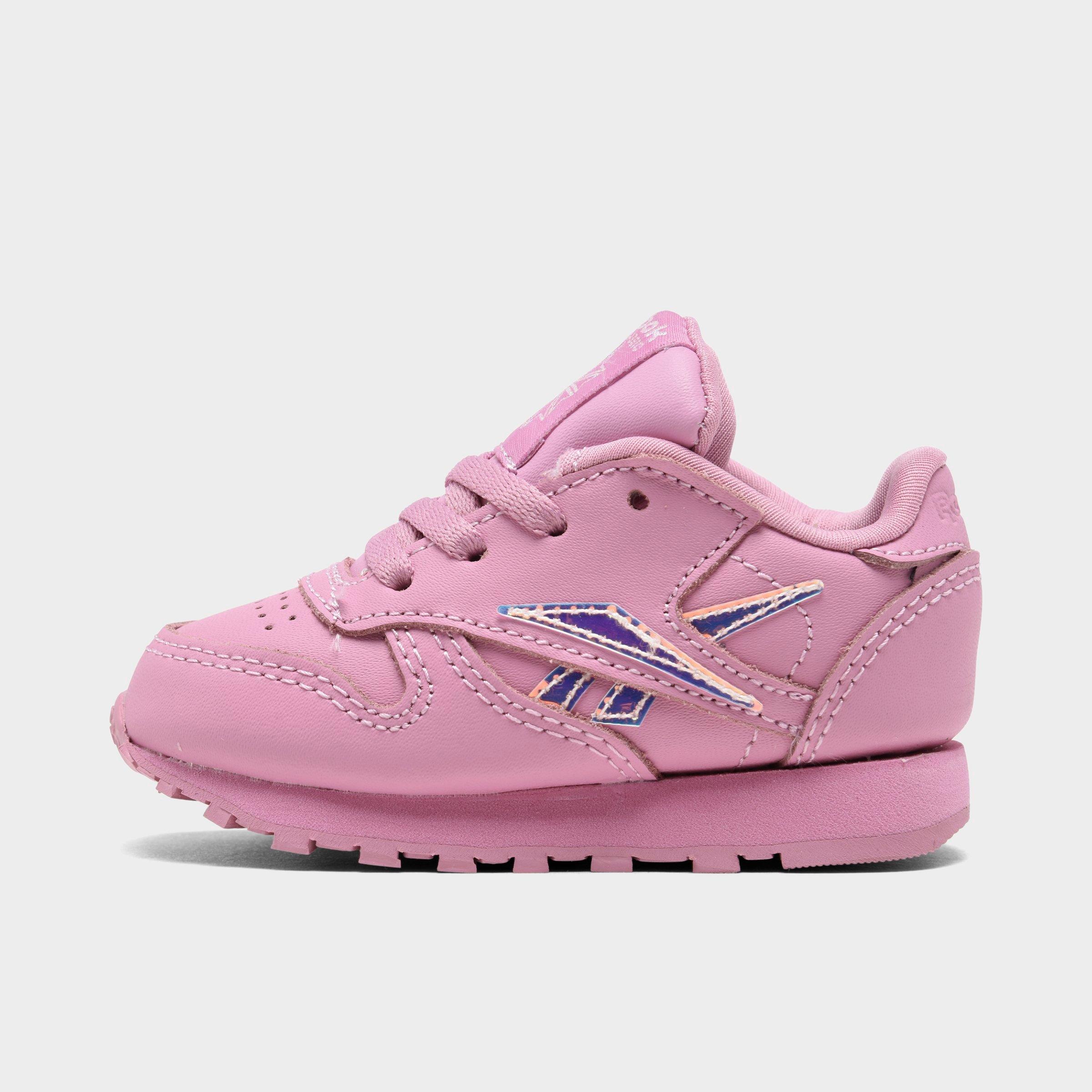 girls pink reebok