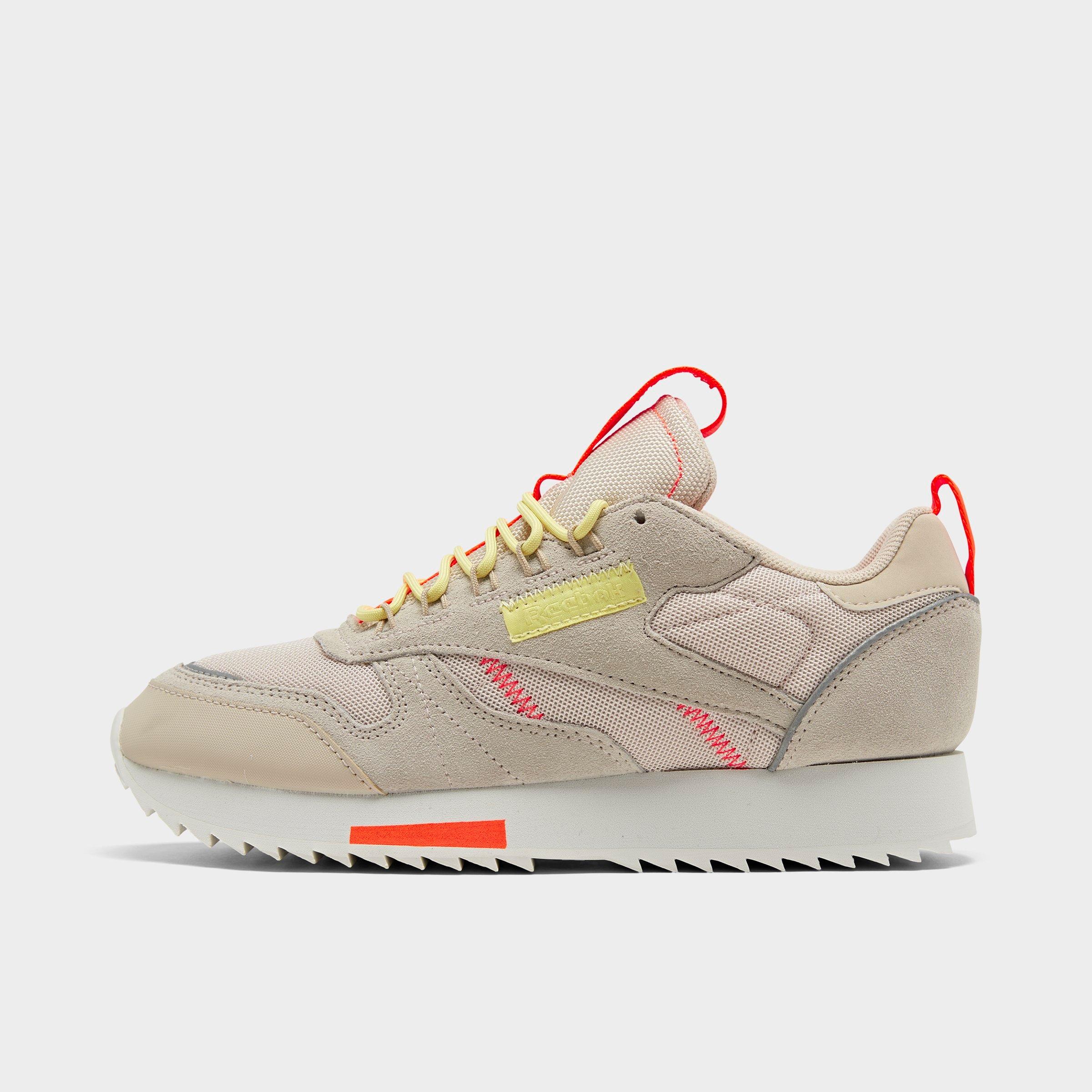 reebok classic leather womens orange