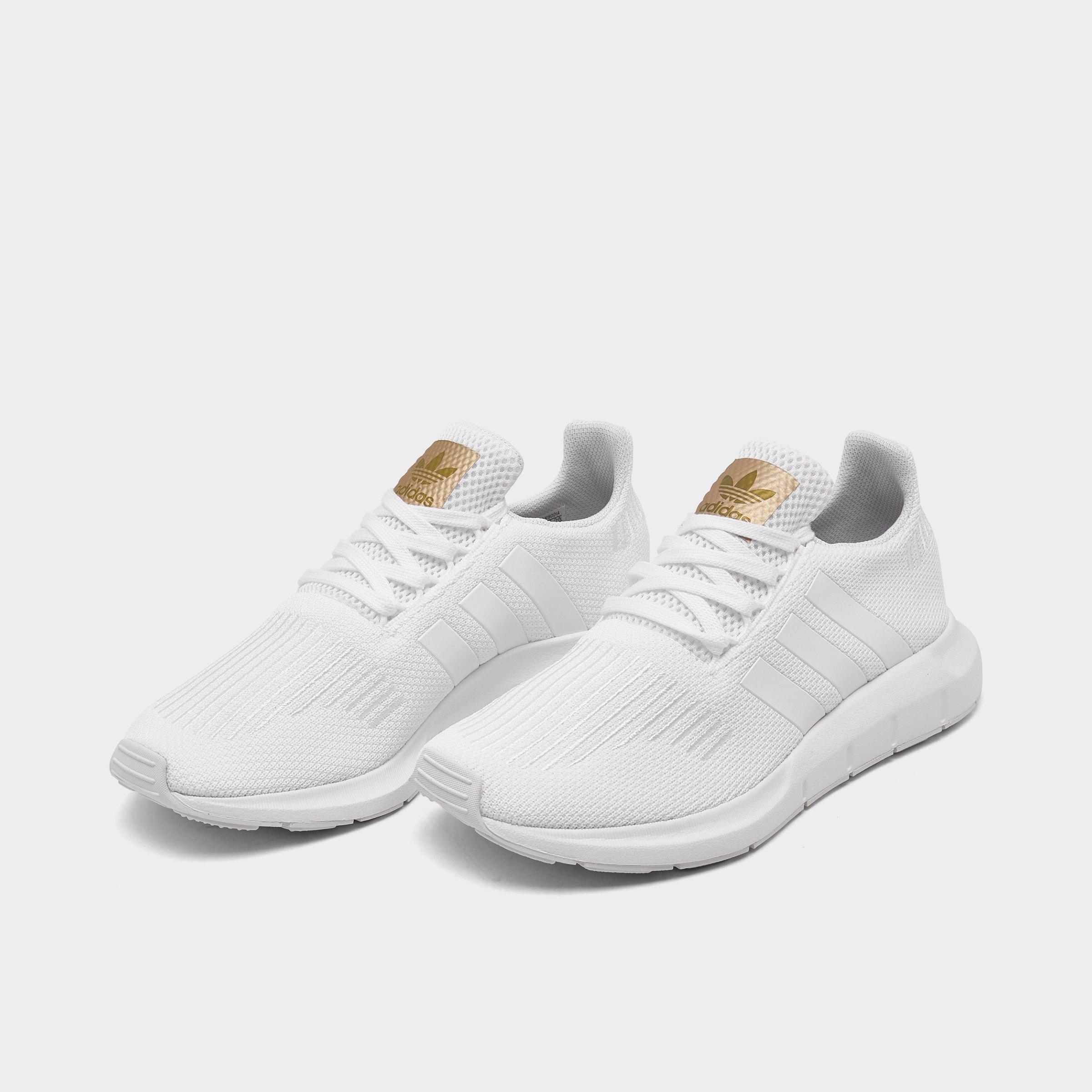 adidas swift run beige and white