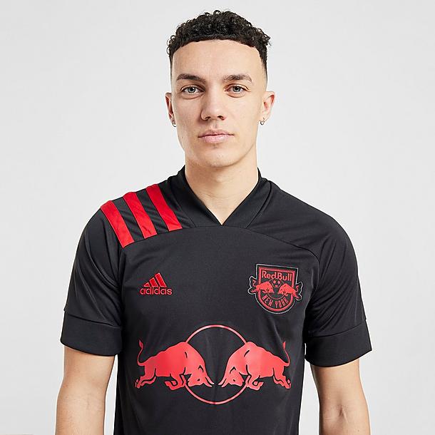 Men's adidas New York Red Bulls Away Soccer Jersey| JD Sports Men's adidas New York Red Bulls Away Soccer Jersey| JD Sports
