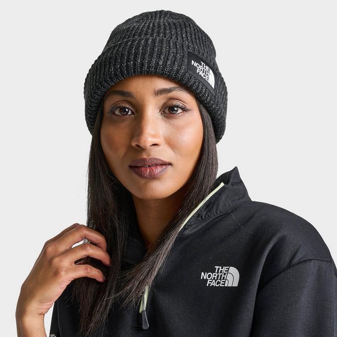 North face salty shop dog beanie black