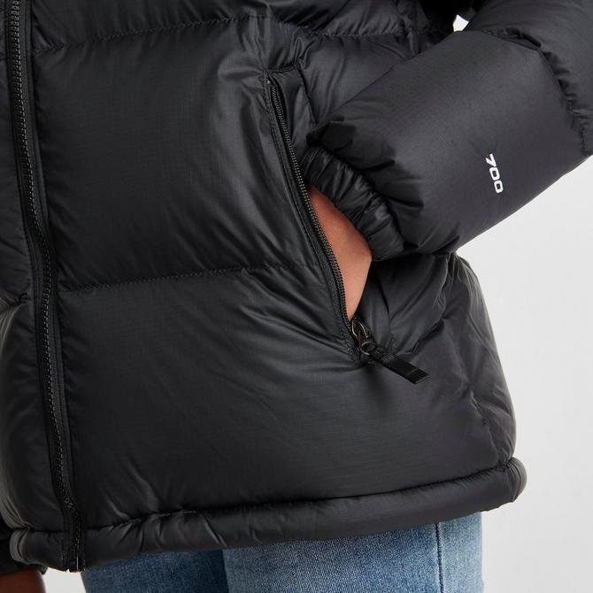 North face best sale puffer 700 black