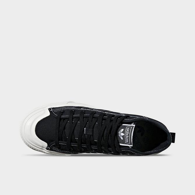 Men\'s adidas Originals Nizza Hi RF Casual Shoes | JD Sports | High Top Sneaker