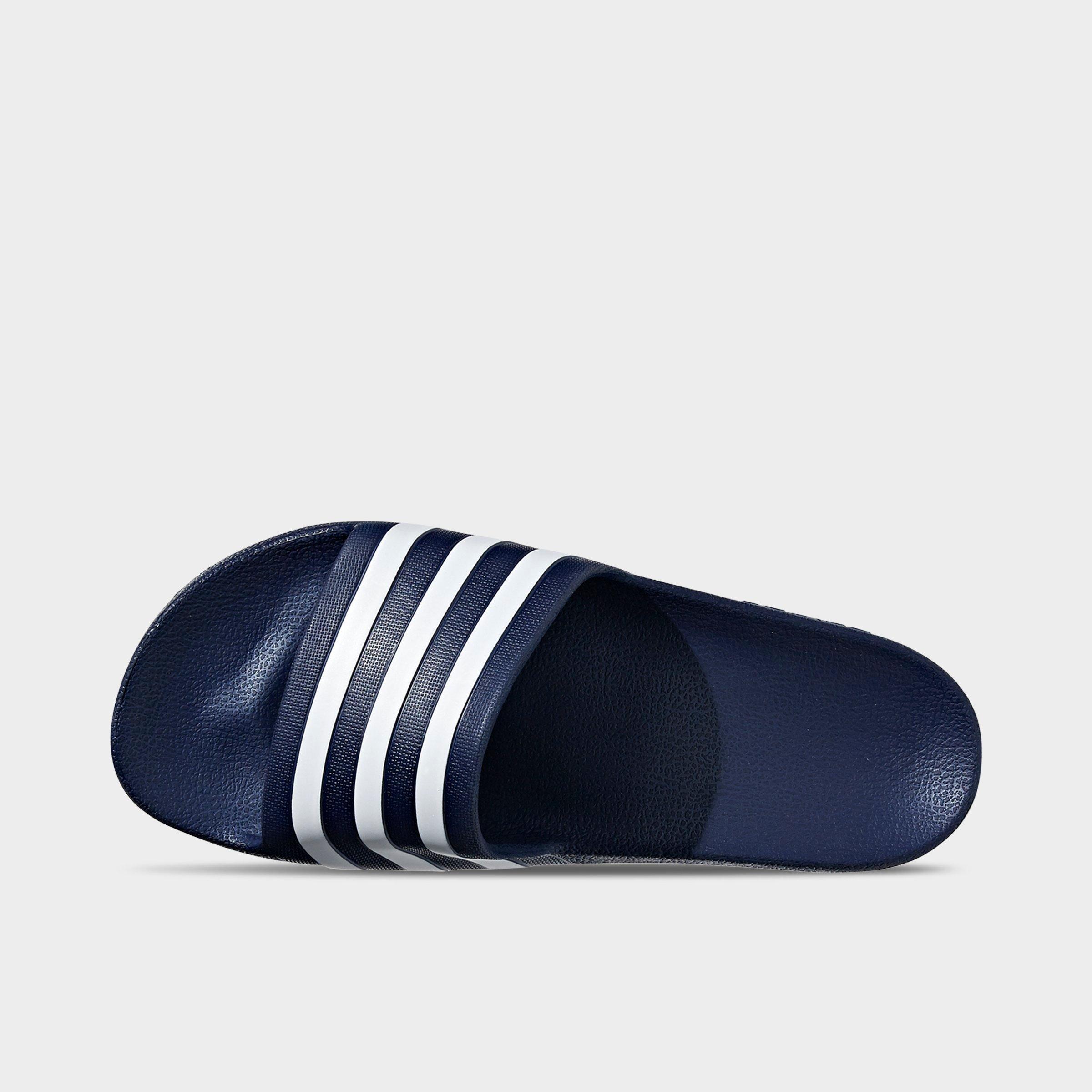 adidas adilette navy blue