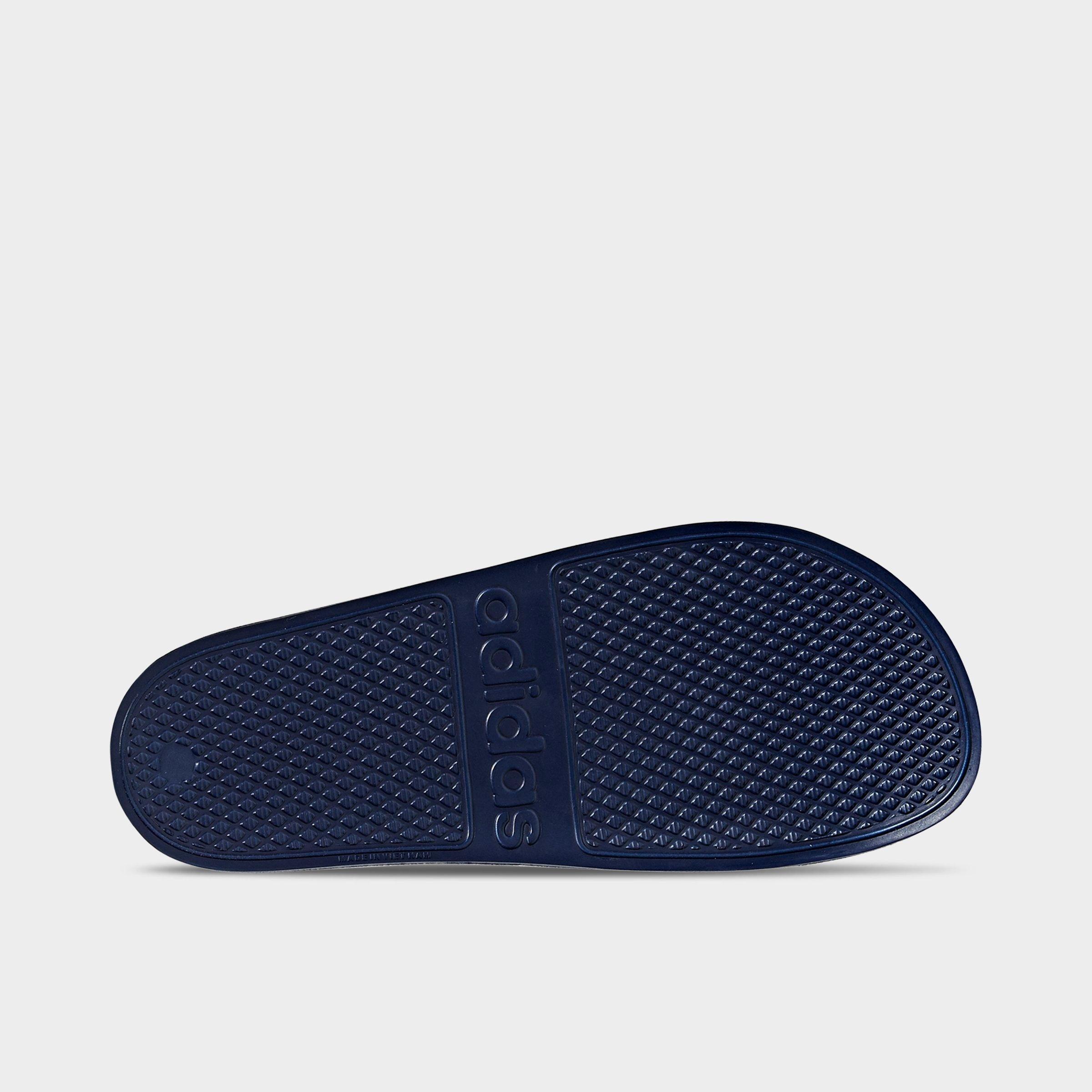 navy blue adidas sandals