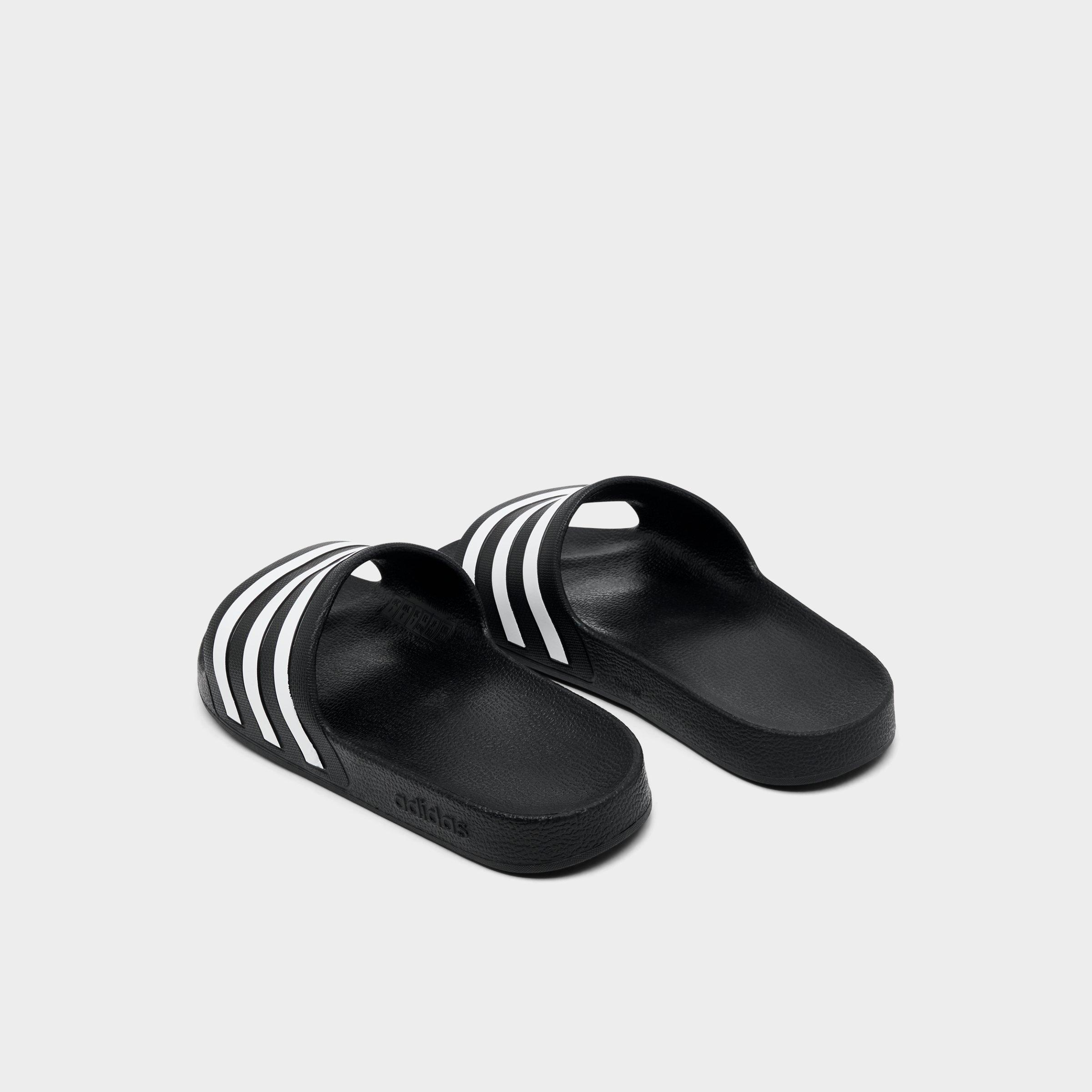 adidas adilette aqua slides black