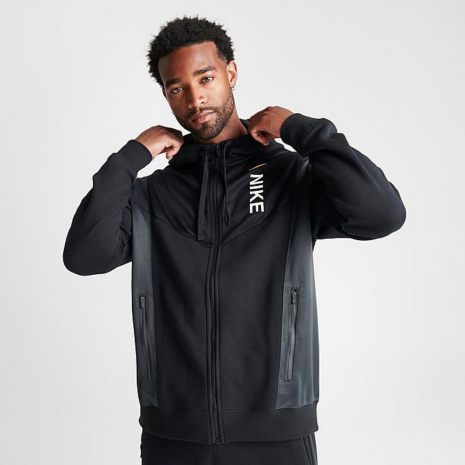  Nike Men's Sportswear Club Fleece Full Zip Hoodie, Fleece Zip-Up  Hoodie Men, Black/Black/White, S : Clothing, Shoes & Jewelry