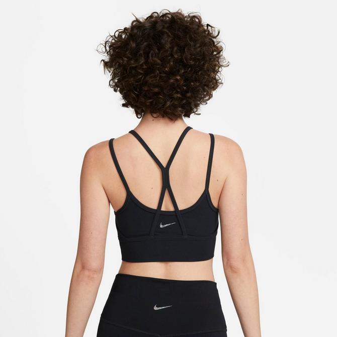 Nike Women's Light Support Padded Indy Modern Sports Bra - Black