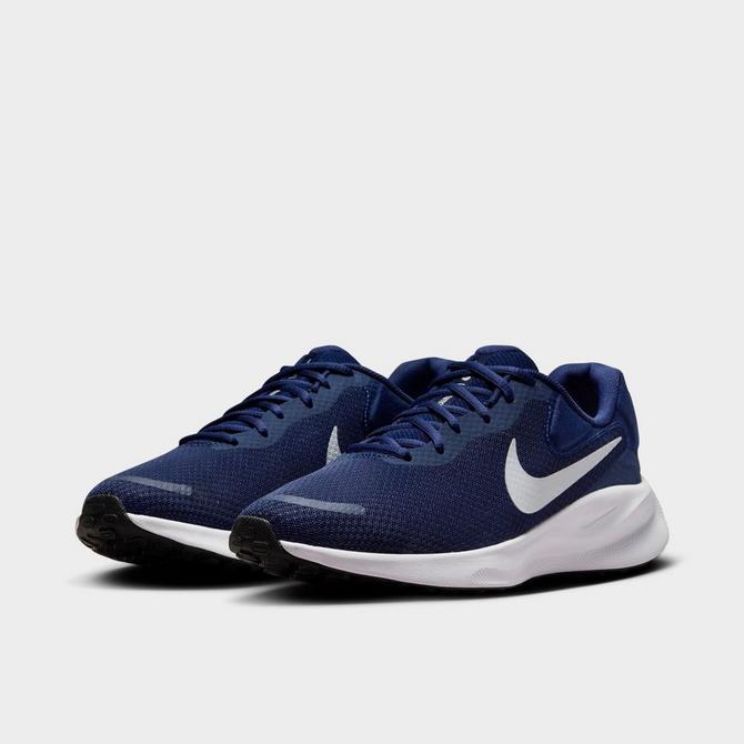 Nike Revolution 7 Men s Road Running Shoes Size 8.5 Midnight Navy Pure