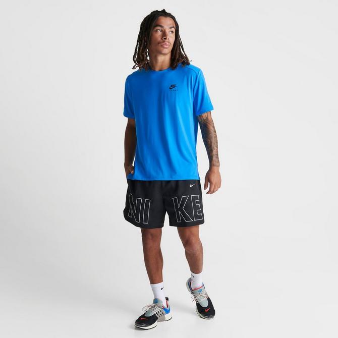 Blue nike cheap air shirt