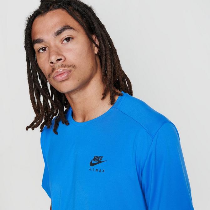 Blue nike air deals t shirt