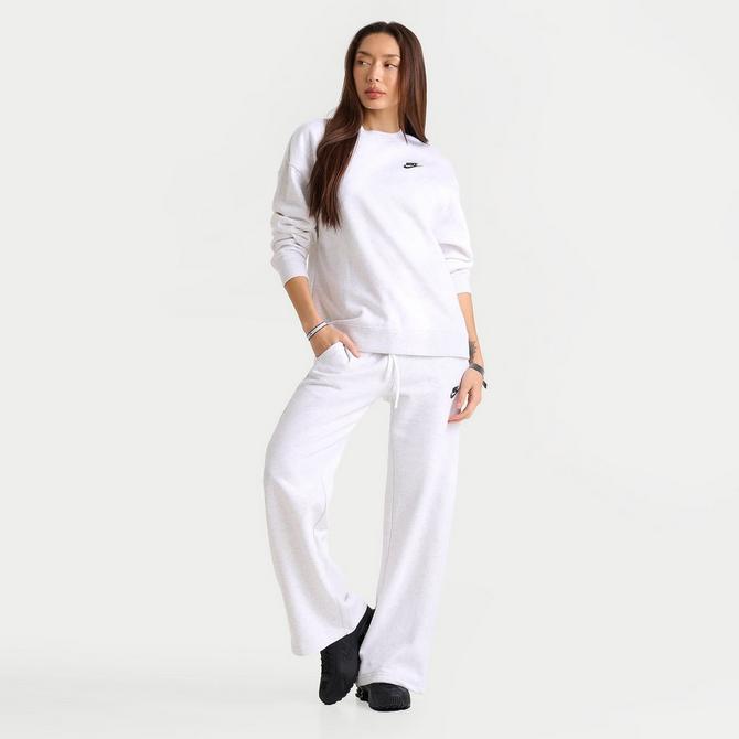 Women's Nike Sportswear Club Fleece Wide Leg Sweatpants| JD