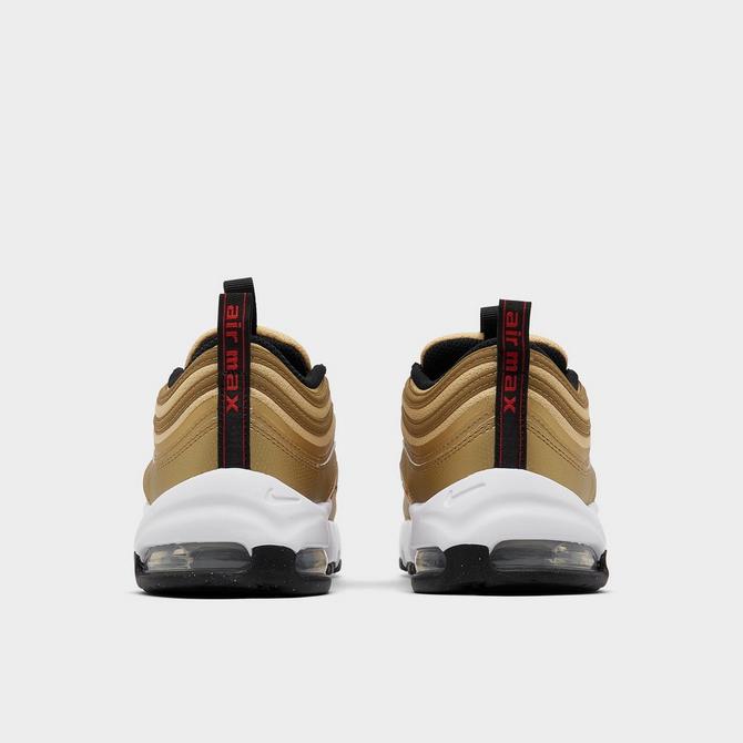 Air max plus - men's metallic gold/university on sale red/black