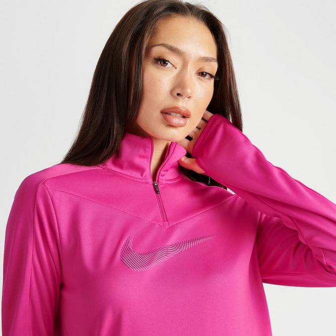 Dri fit half zip pullover online women's