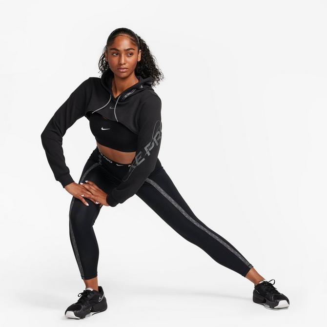 Womens Nike Pro Dri-FIT Shrug Hoodie