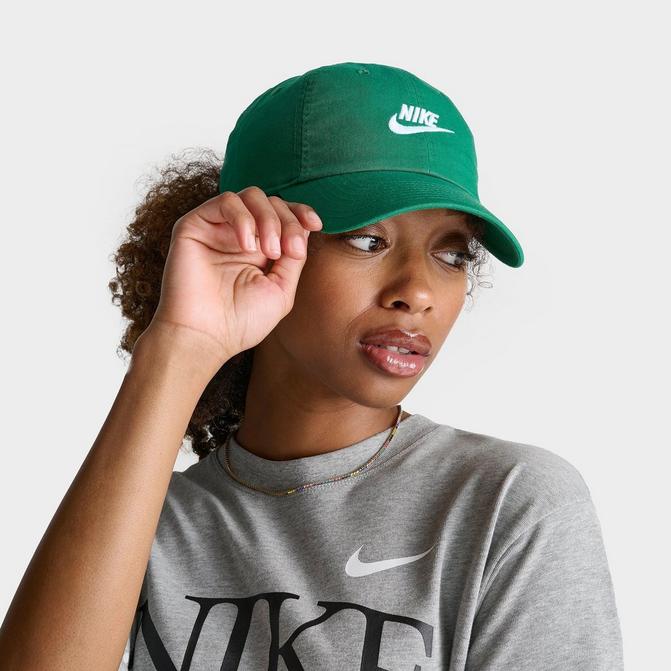 Nike Sportswear Washed Bucket Hat Cap Green White Womens Size Large / XL  New