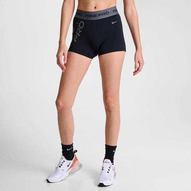 Black Nike Girls' Pro 3 Shorts Junior - JD Sports Global