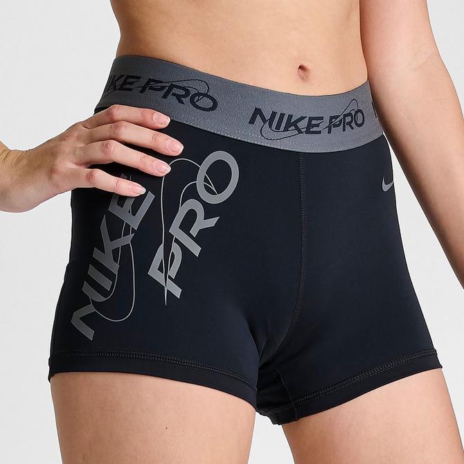 Nike pro dri hot sale fit shorts women's