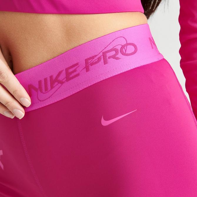 Nike Pro Dri-FIT Women's Graphic Mid-Rise Leggings