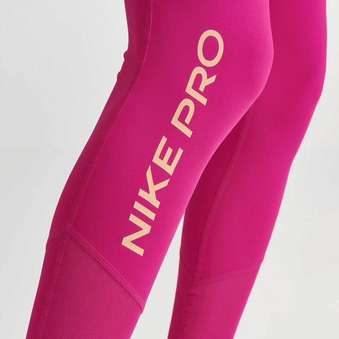 Nike One High-Rise 3/4 Crop Tights Women - rush fuchsia/white