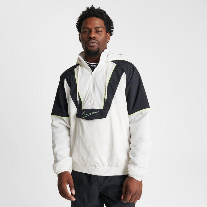 Nike sportswear swoosh hotsell woven full zip jacket