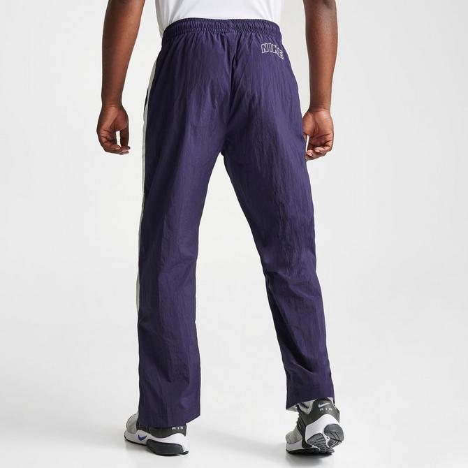 Men's Rip Off Warm Up Pants Loose Fit Casual Basketball Trousers