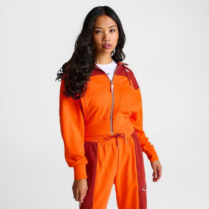 Nike orange tracksuit discount womens