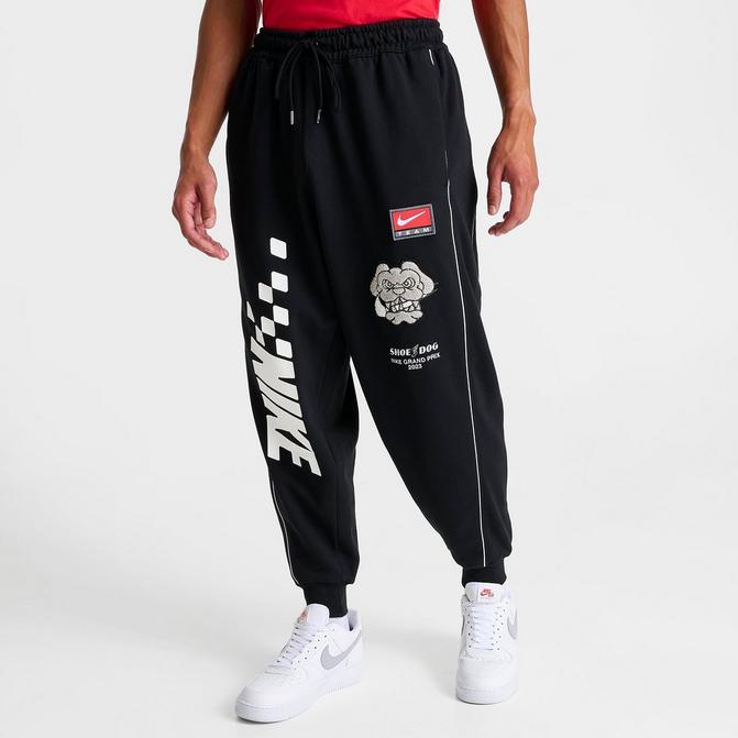 Fashion Fire Print Sweatpants Jogging Sports Pants Pockets