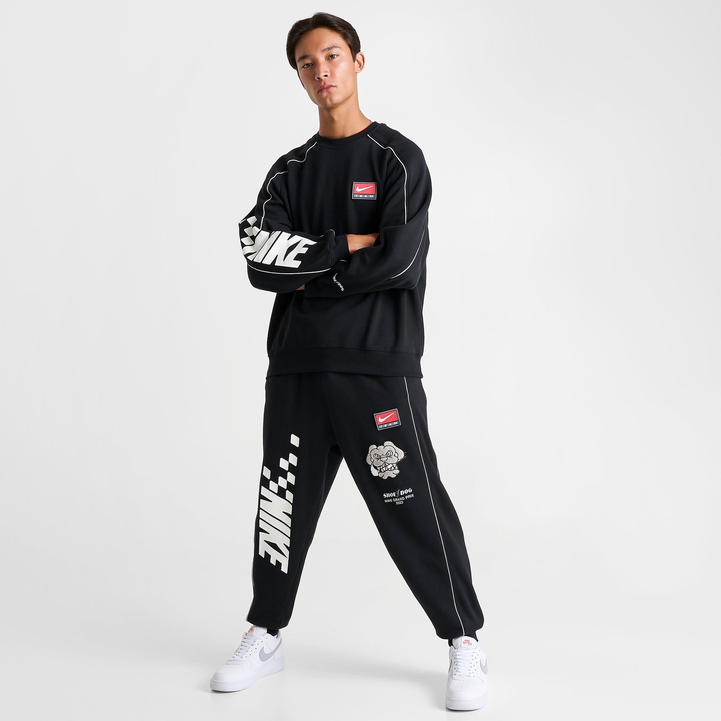 Men's Nike Sportswear Shoe Dog Graphic Fleece Jogger Pants| JD Sports