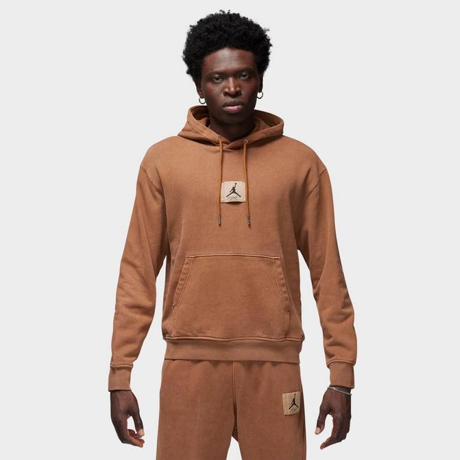 Men's Jordan Essentials Statement Washed Fleece Pullover Hoodie