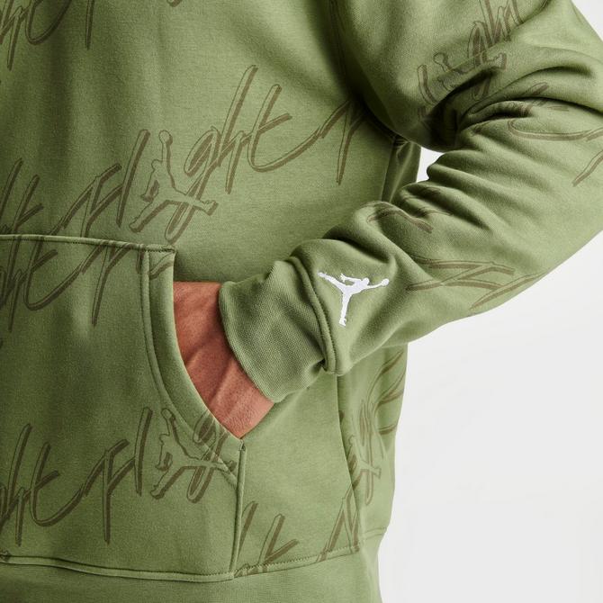 Olive green hot sale jordan hoodie