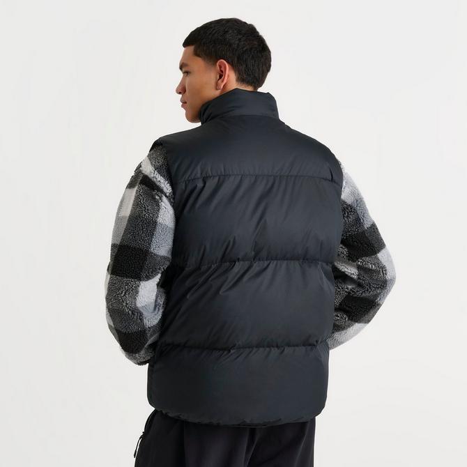 Water-repellent Puffer Vest - Black - Men