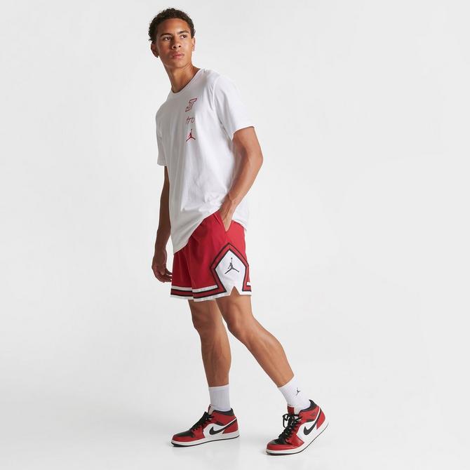 Nike Men's Dri-FIT Icon Basketball Shorts White/Black Medium at   Men's Clothing store