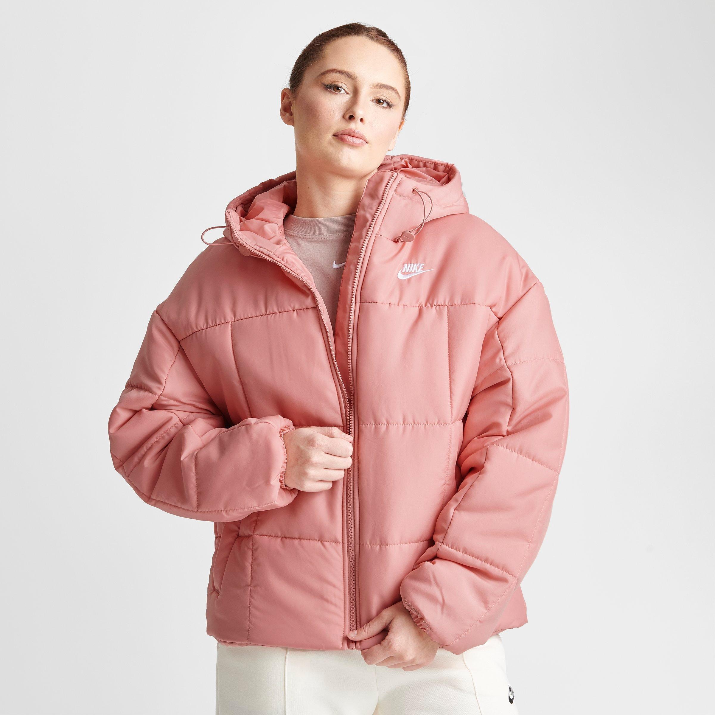 nike pink jacket women's