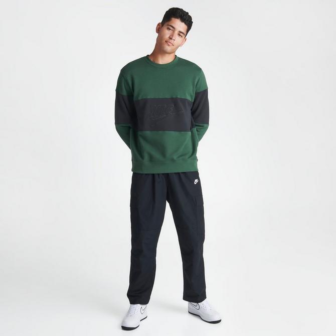 Nike best sale woven crewneck