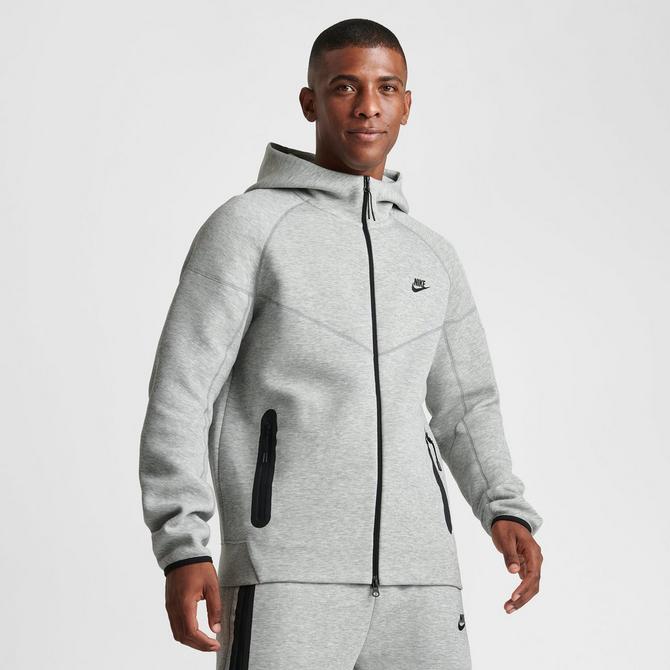 Nike Tech Fleece Vest Light Grey Dark Grey Yellow 