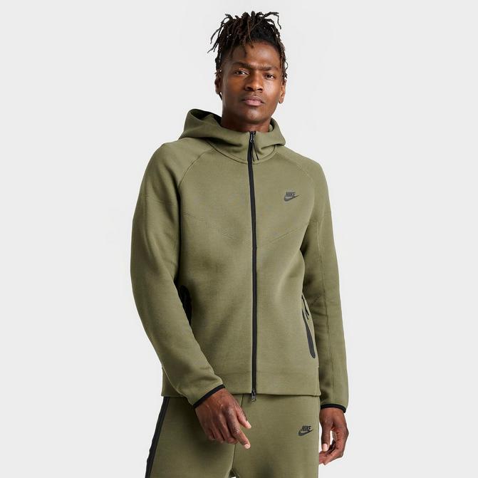 Nike Sportswear Tech Fleece Men's Full-Zip Hoodie-Medium at