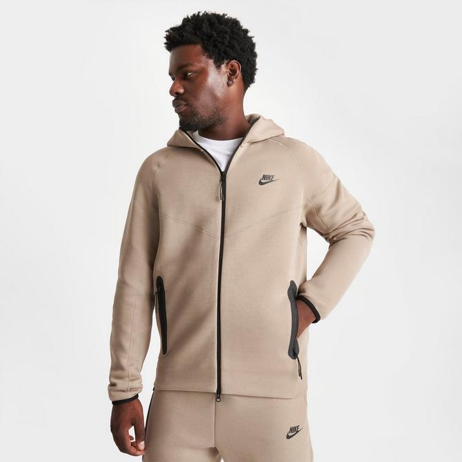 NIKE Nike Sportswear Tech Essentials Men's Lined Woven Full-Zip Hooded  Jacket, Khaki Men's Jacket