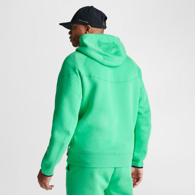 Nike tech fleece store windrunner hoodie green