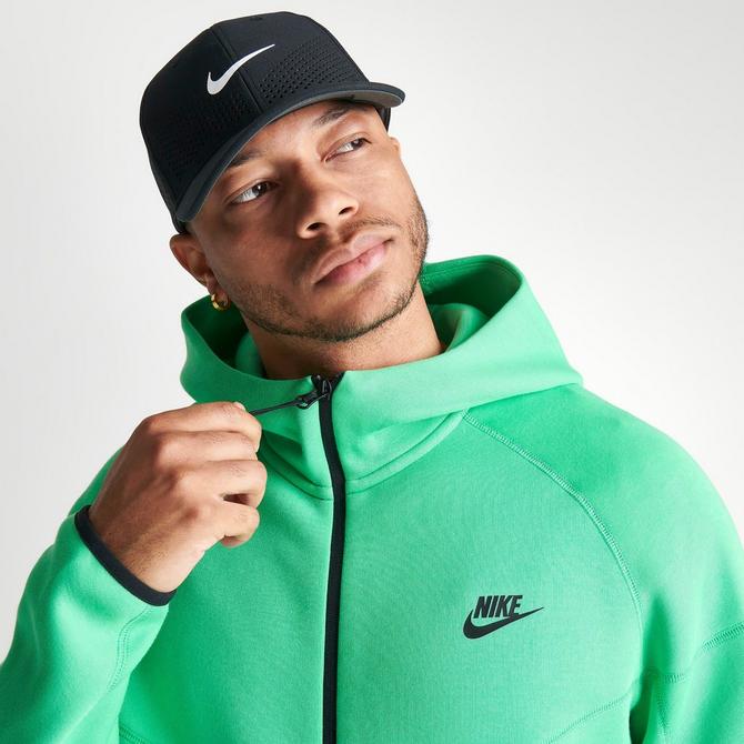 Nike green 2024 mens hoodie