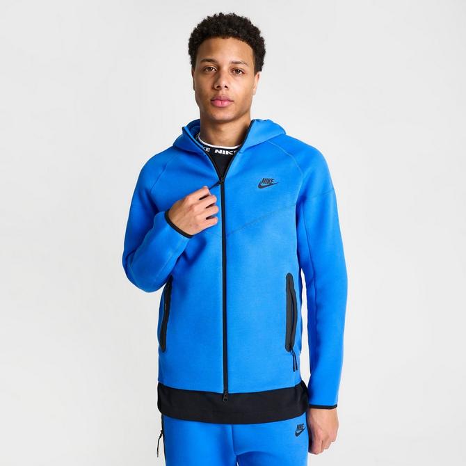 Black and blue online nike tech