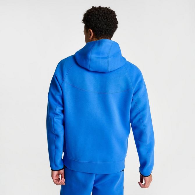 Nike tech fleece blue and outlet black