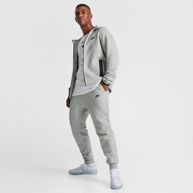 Nike tech fleece 2025 pants grey mens