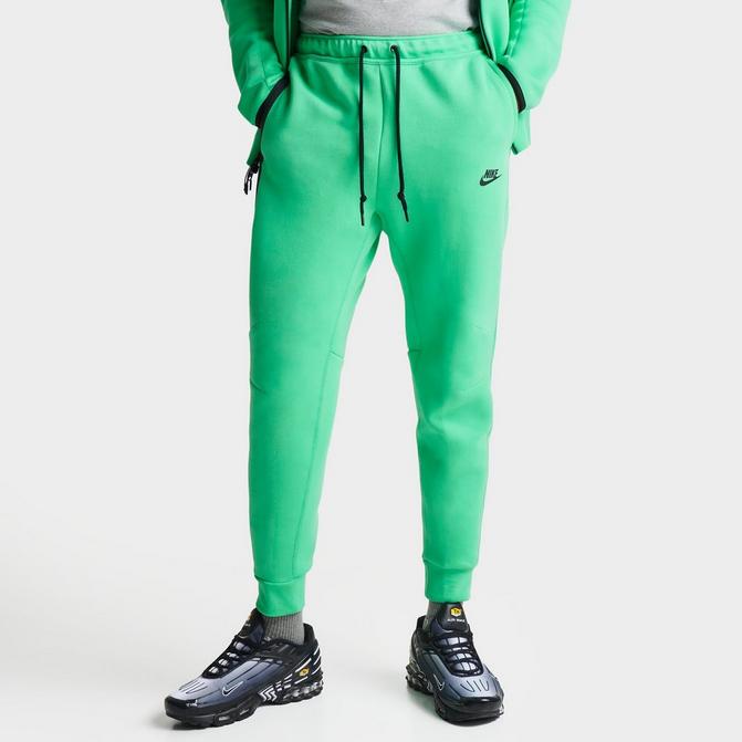 Lime green discount nike tech fleece